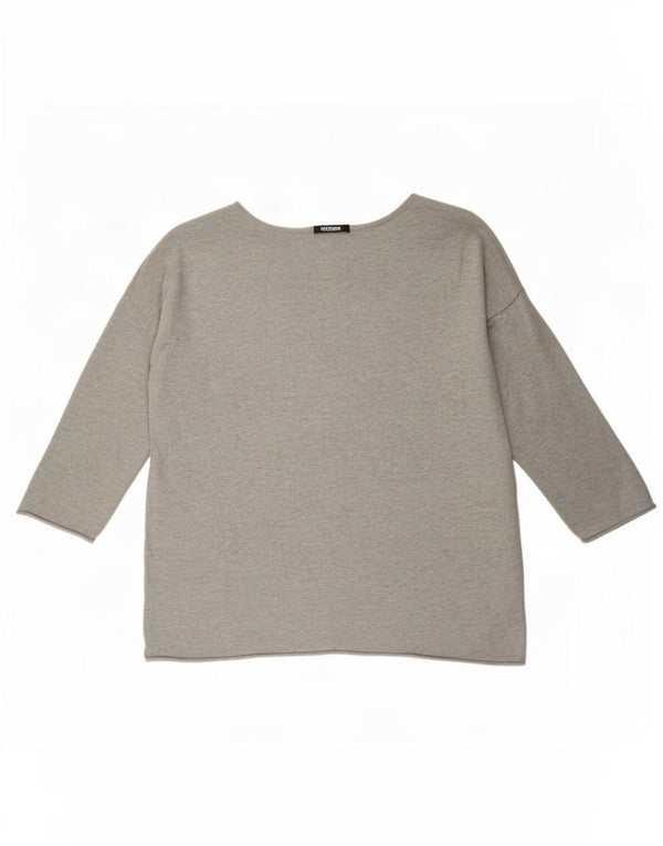 Gap Top gráfico para mujer manga 3/4 UK 46 Large Grey