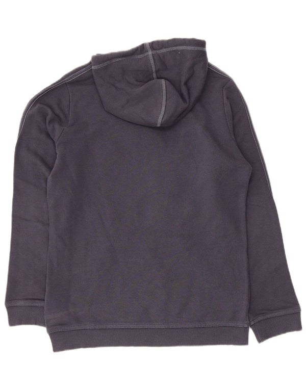 Adidas Mujer Graphic Sudadera con capucha Jumper IT 46 Grande Azul Marino Algodón