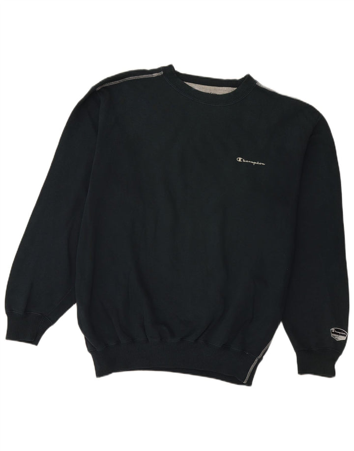 Champion Sudadera para hombre Jumper 2XL Azul marino Algodón