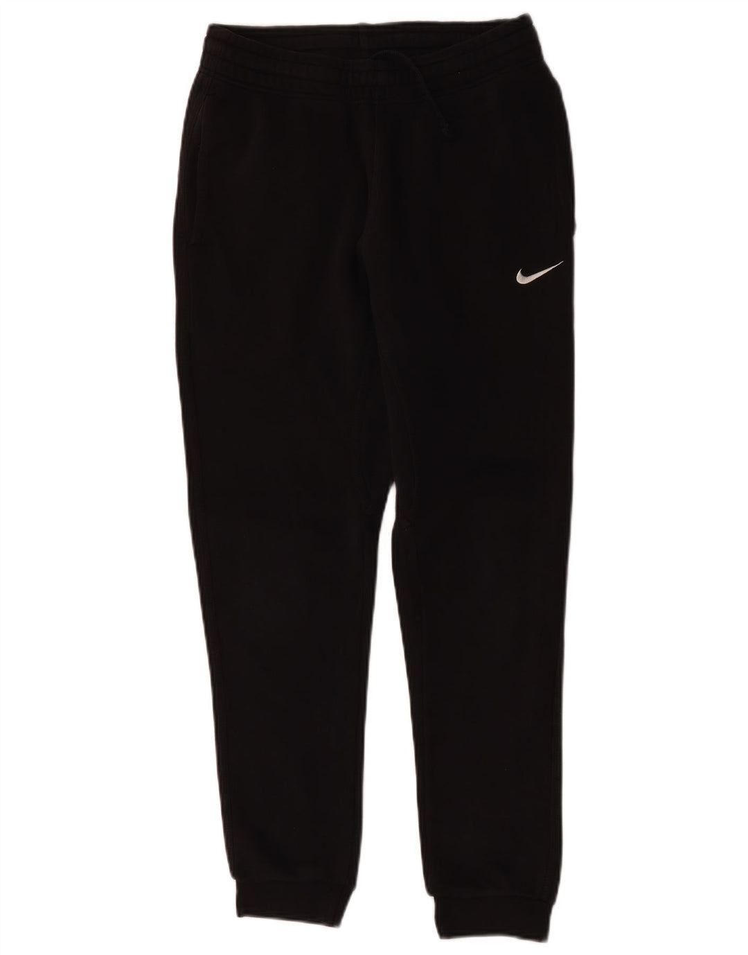 NIKE Hombre Pantalones de Chándal Joggers Small Negro Algodón
