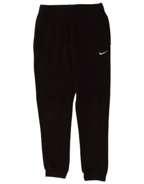 NIKE Hombre Pantalones de Chándal Joggers Small Negro Algodón
