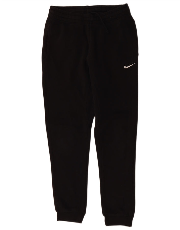 NIKE Hombre Pantalones de Chándal Joggers Small Negro Algodón