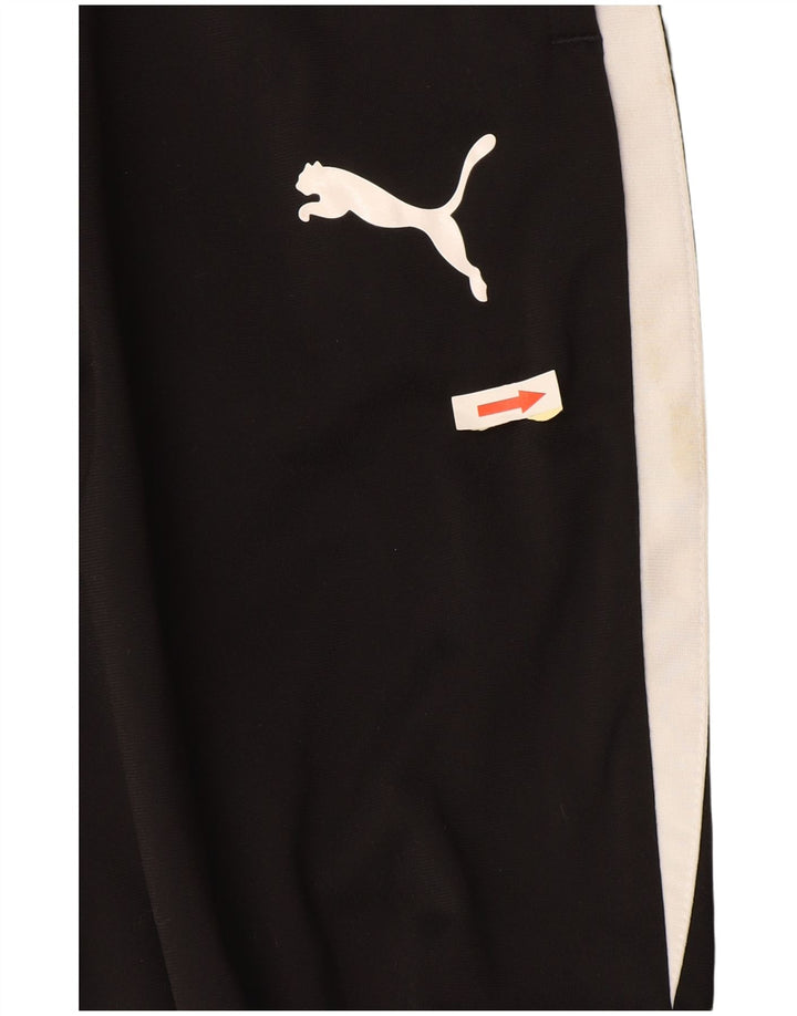 Puma Pantalones De Chándal Para Hombre Joggers Small Black Colorblock