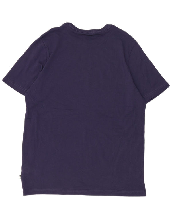 Camiseta Puma Hombre Top Grande Azul Marino Algodón