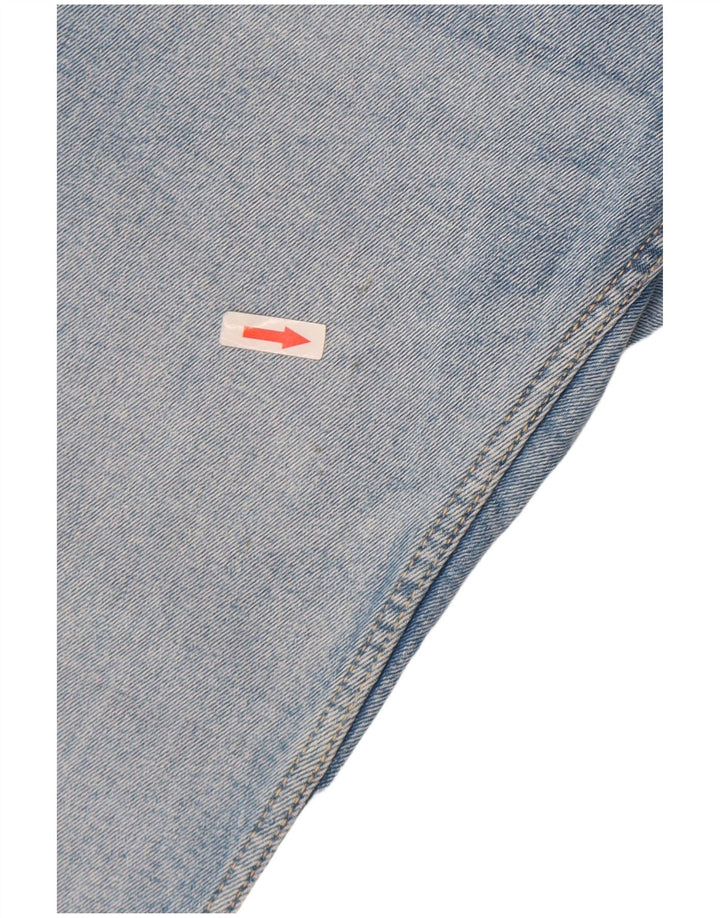 Zara Mujer Crop Bootcut Jeans EU 38 Small W28 L25 Azul