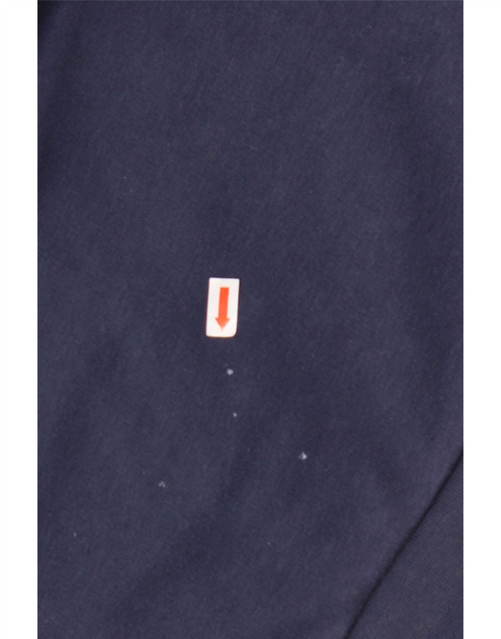 CHAMPION Chaqueta superior de chándal con gráfico para niños 11-12 años Grande Azul marino