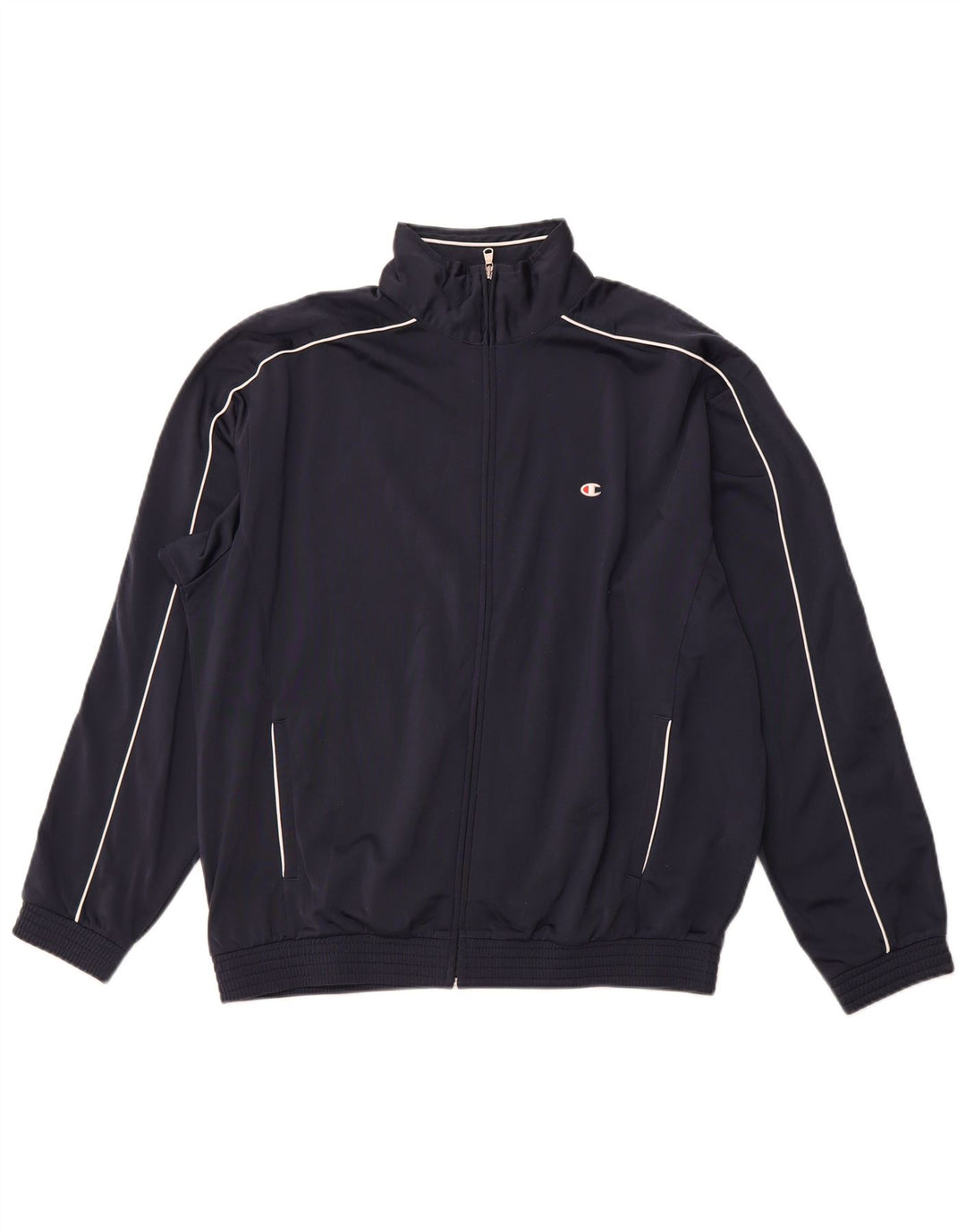 CHAMPION Chaqueta de chándal para hombre XL Poliéster azul marino