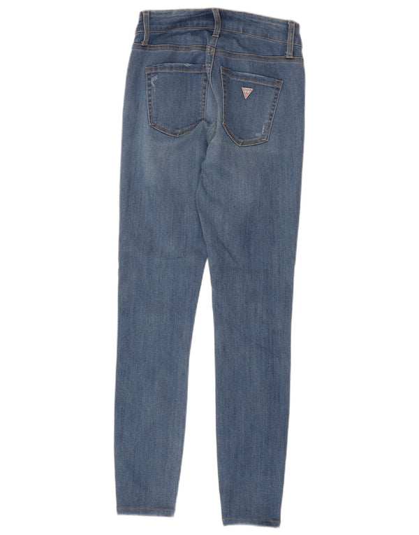 Vaqueros Guess Mujer Skinny W27 L28 Algodón Azul
