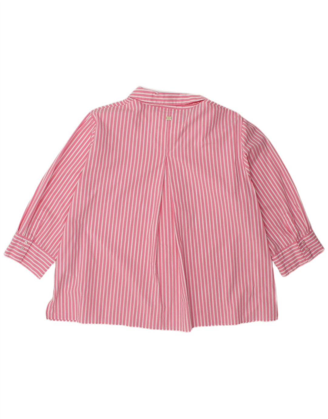 JOOP Blusa camisera de manga 3/4 para mujer UK 44 Algodón a rayas rosa medio