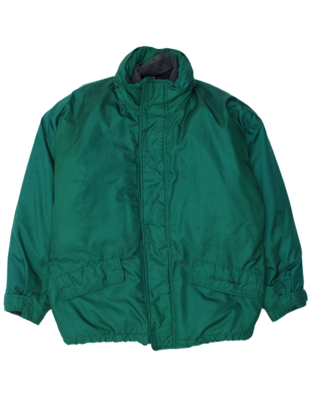 Colmar Chaqueta acolchada holgada con capucha para hombre IT 48 Poliamida verde medio