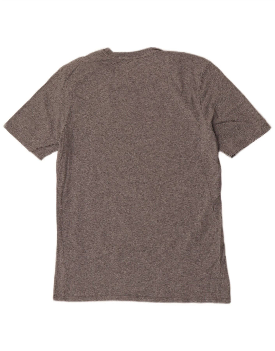Nike Camiseta con gráfico de corte atlético para hombre Top de algodón gris medio