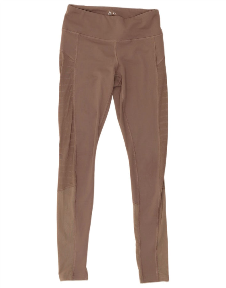 Leggings Reebok Mujer UK 4/6 XS Beige