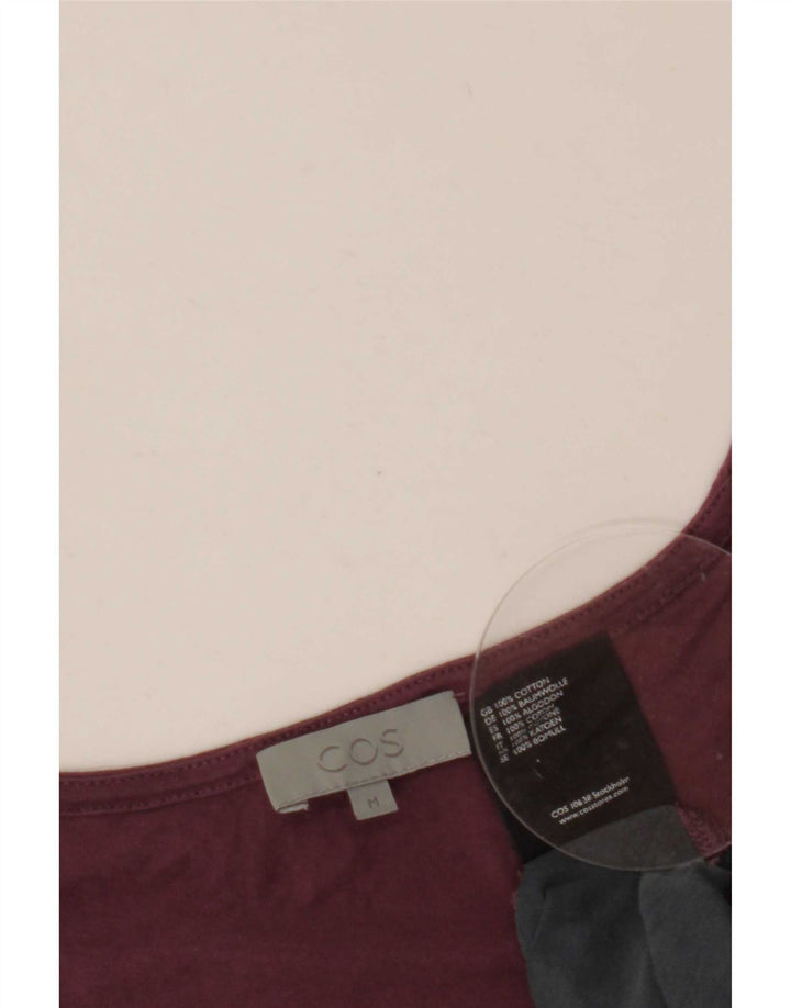 Cos Mens Chaleco Top Medio Multicolor Colorblock Algodón