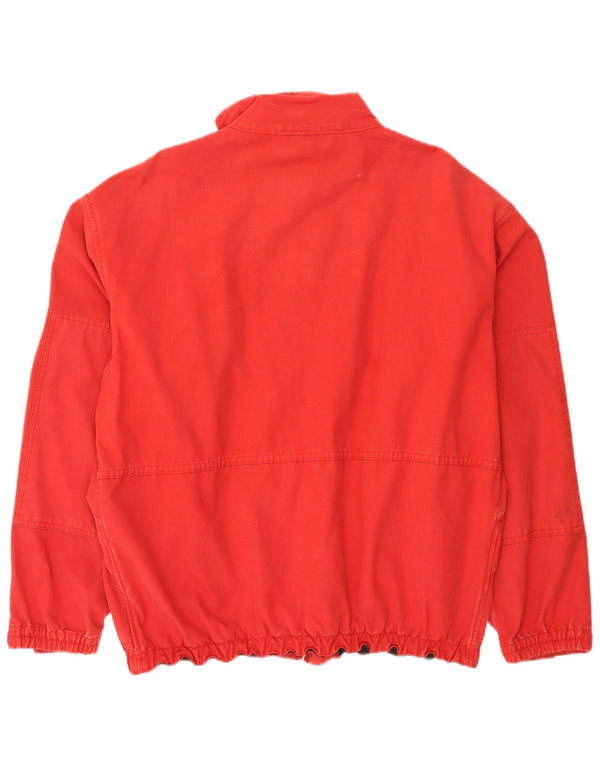 Murphy & Nye Chaqueta cortavientos para hombre UK 42 XL Algodón rojo