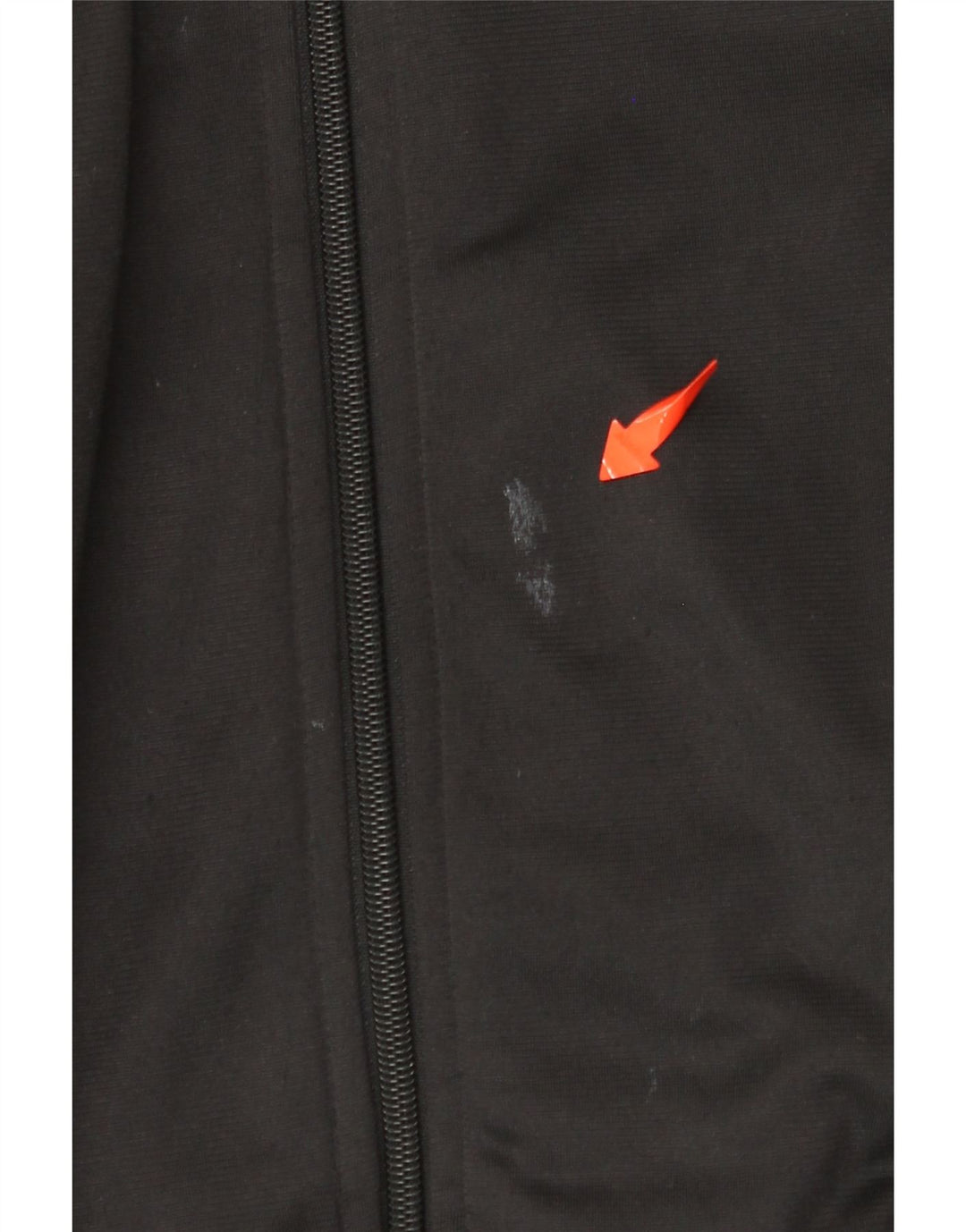 REEBOK Chaqueta superior de chándal con gráfico para hombre Poliéster negro mediano