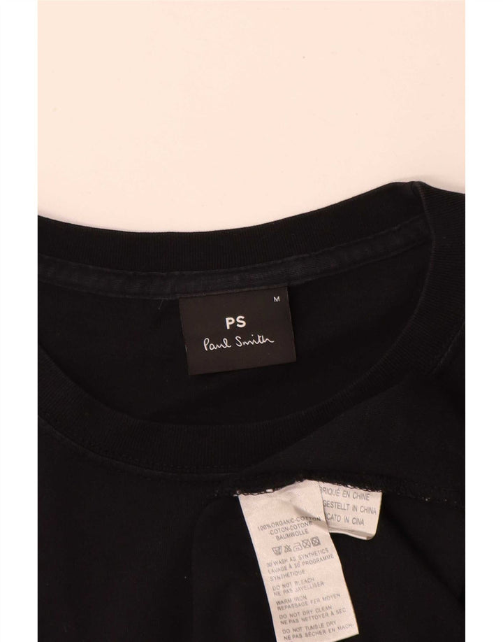Paul Smith - Camiseta para hombre, talla mediana, algodón negro