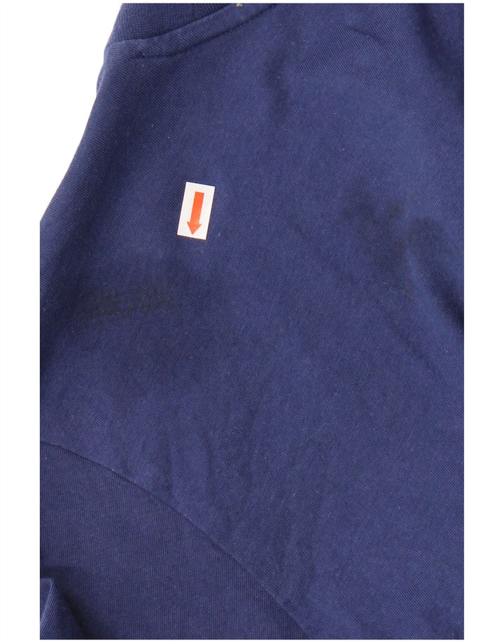 ADIDAS Camiseta Hombre Top Medium Azul Marino Algodón