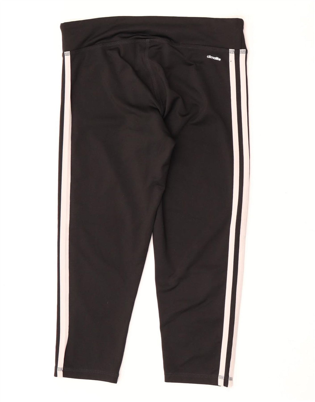 Adidas Mujer Climalite Capri Leggings Reino Unido 12/14 Mediano Negro Poliéster