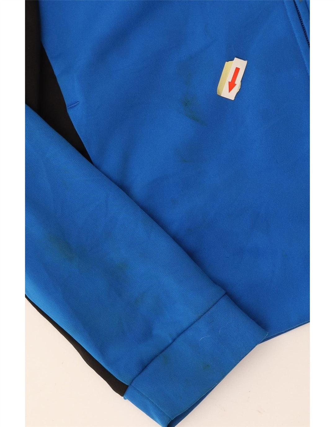 PUMA Chaqueta de chándal con gráfico para niños 13-14 años, color azul