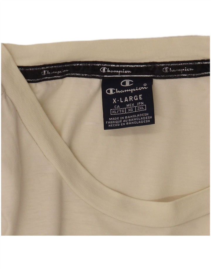 Champion Camiseta gráfica para hombre Top XL Blanco