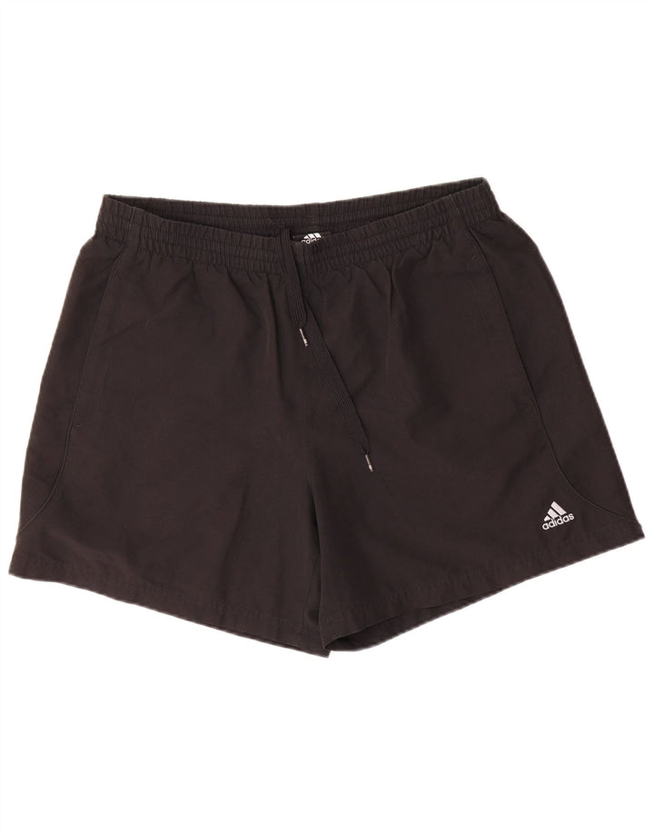 ADIDAS Mens Clima 365 Sport Shorts Grande Negro Poliéster