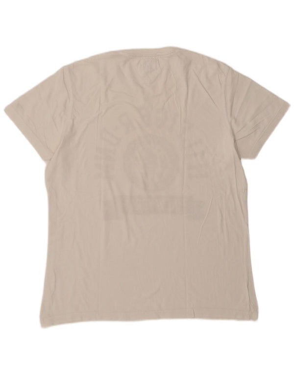 Tommy Hilfiger Camiseta gráfica para hombre Top XL Blanco