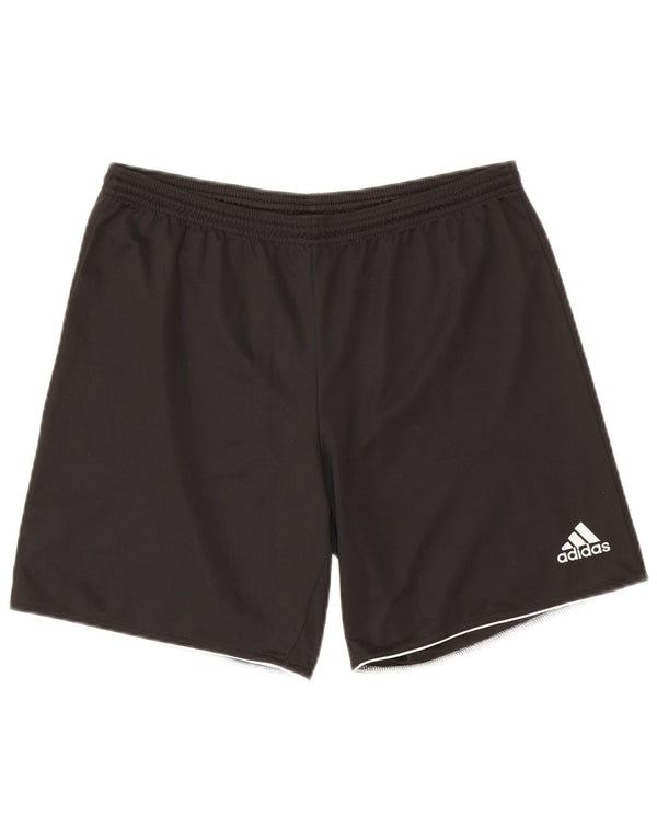 Adidas Mens Climalite Sport Shorts Medio Negro Poliéster