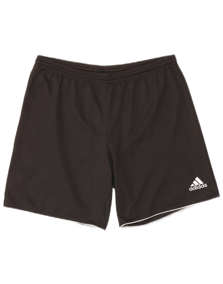 Adidas Mens Climalite Sport Shorts Medio Negro Poliéster