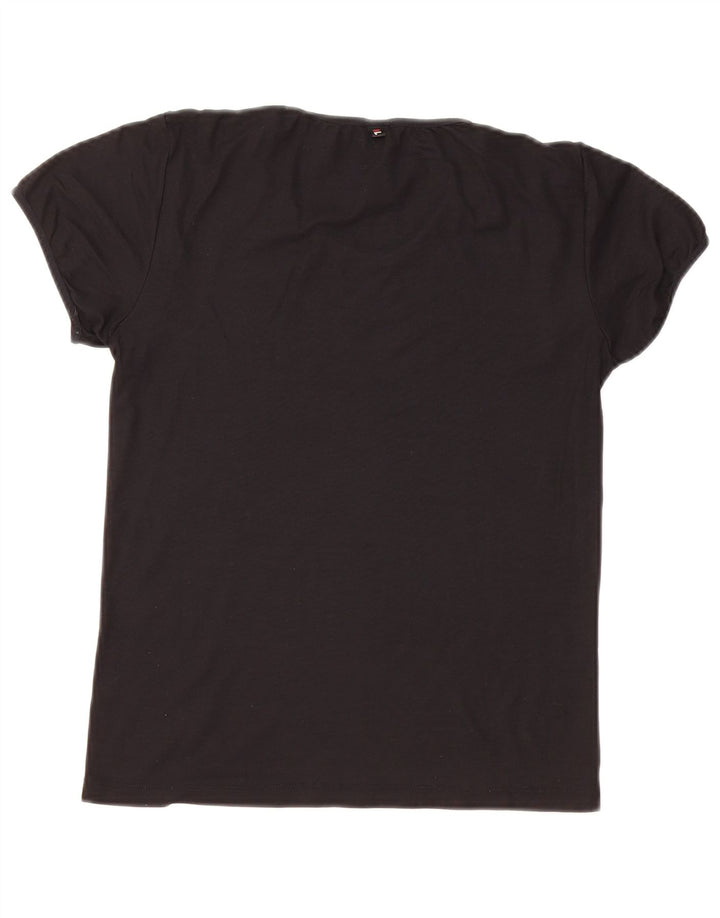 FILA Camiseta para mujer Top UK 44 Large Poliamida negra