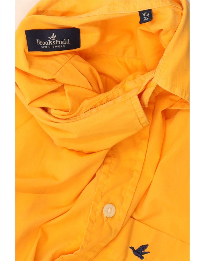 BROOKSFIELD Camisa Hombre Talla 44 XL Naranja