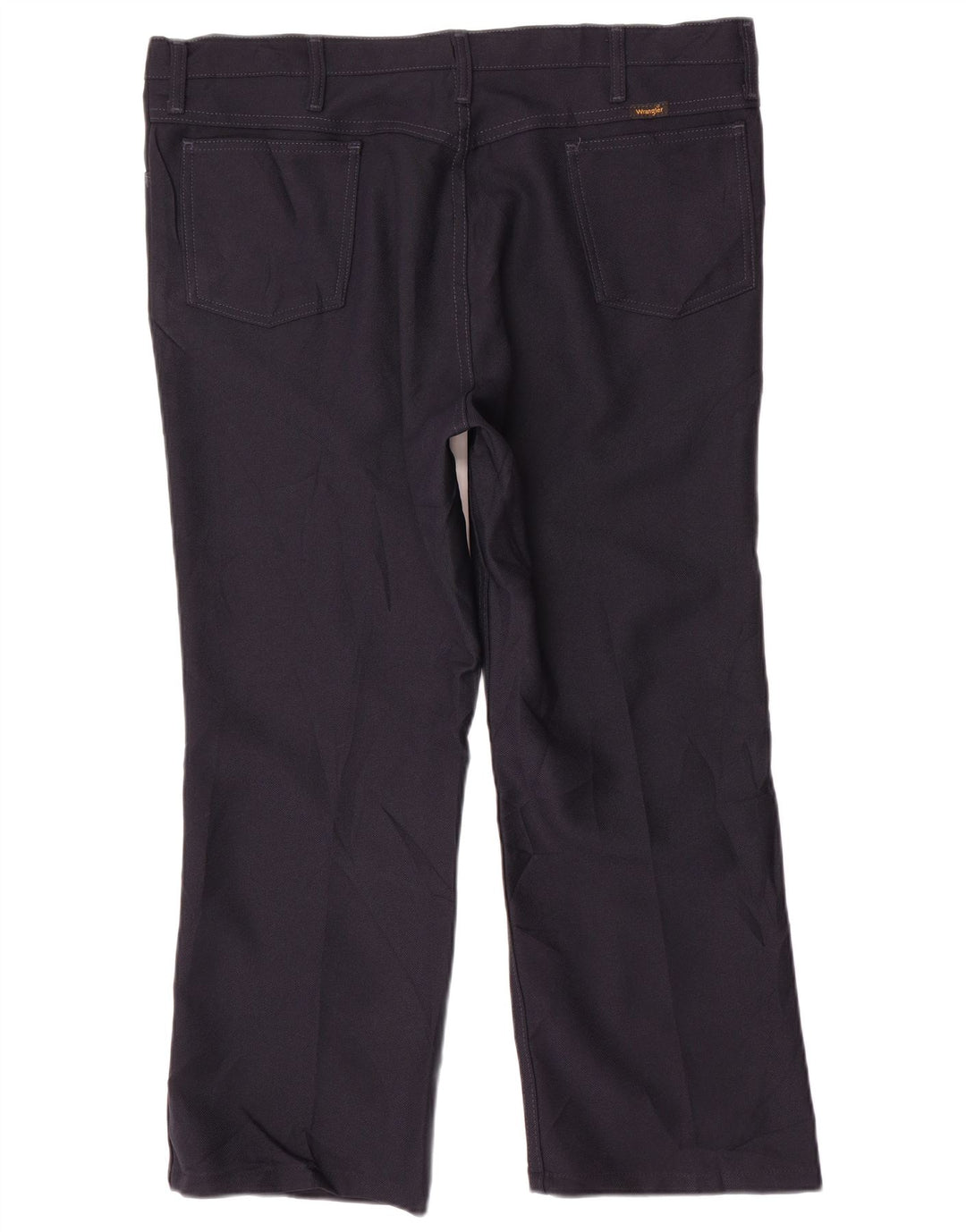 WRANGLER Pantalón casual recto para hombre W40 L27 Azul marino Poliéster