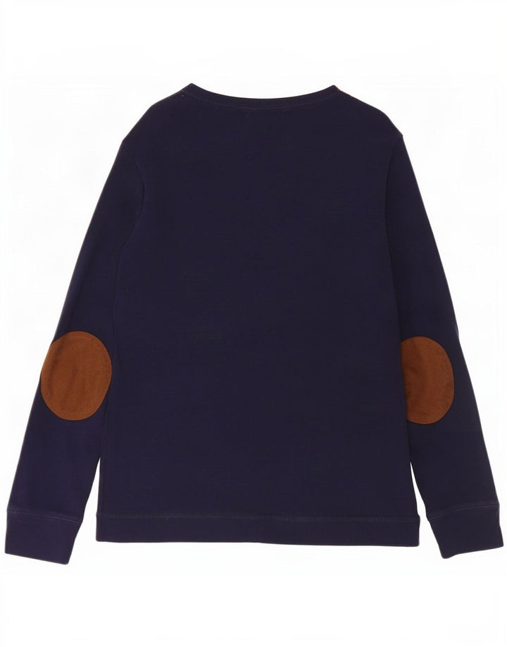 Ralph Lauren - Camiseta de montar para mujer, manga larga, talla 40, talla M, color azul marino