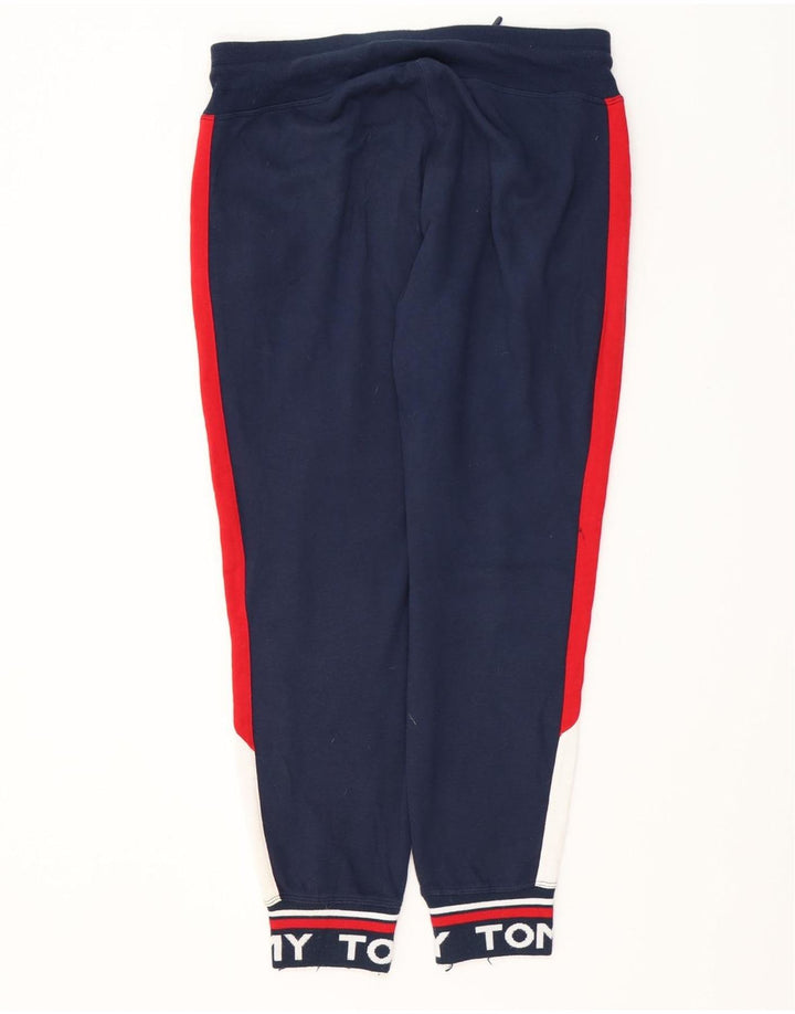 TOMMY HILFIGER Pantalones de chándal para mujer Joggers UK 44 Medium Azul marino
