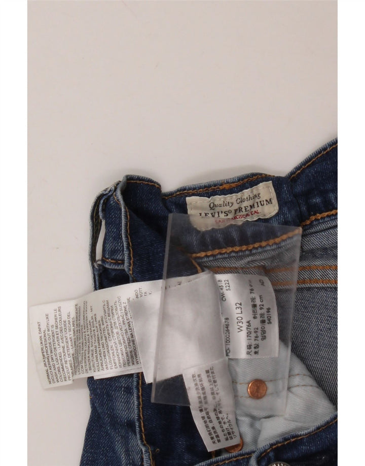LEVI'S Vaqueros ajustados para hombre W30 L32 Algodón azul