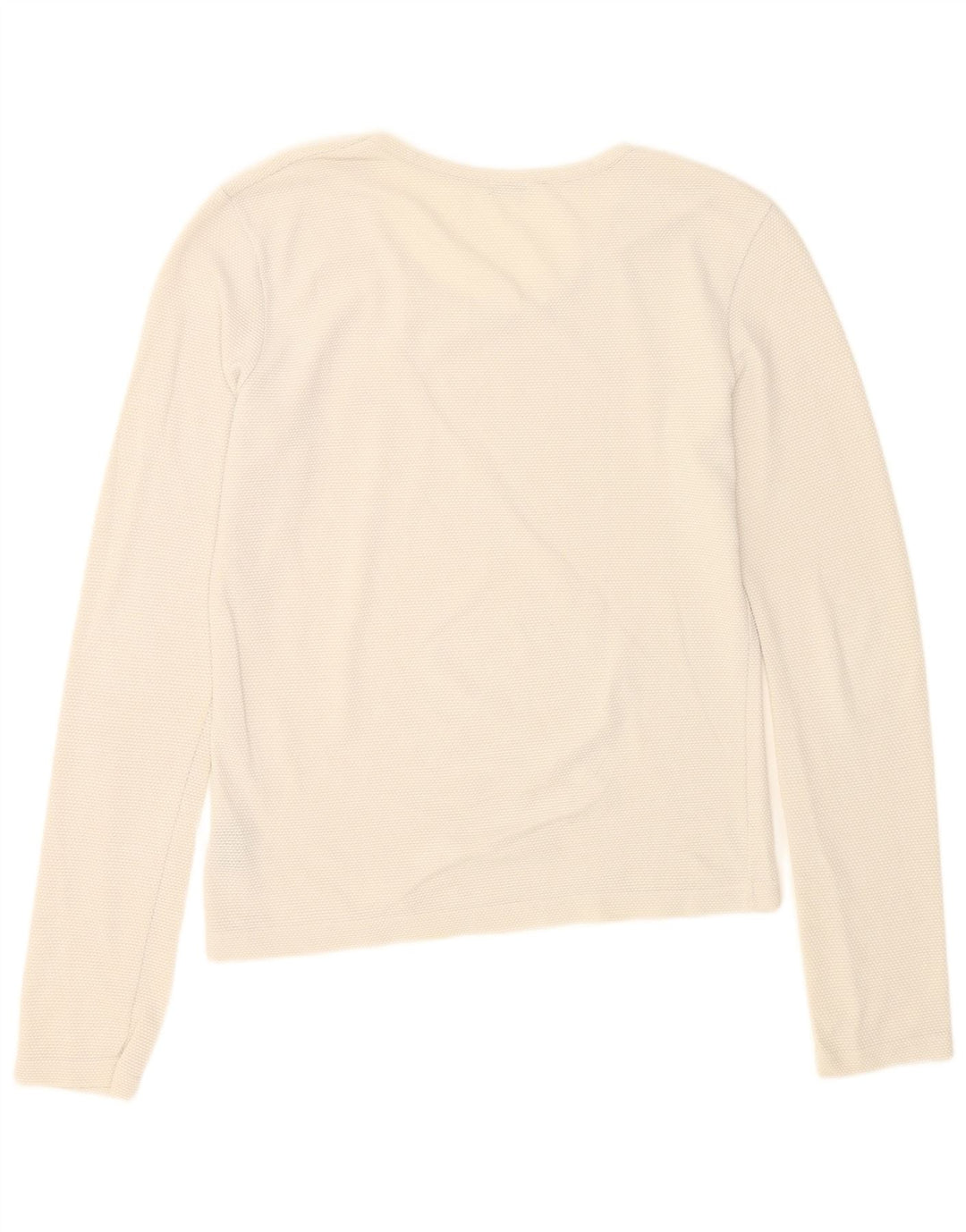 Guess Top Mujer Manga Larga UK 44 Grande Blanco