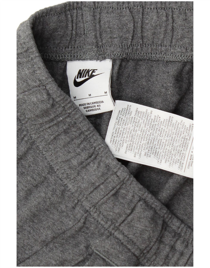 NIKE Mens Sport Shorts Medium  Grey Cotton