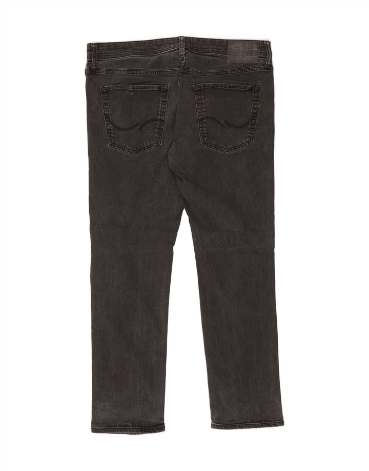 JACK & JONES Mens Slim Jeans W36 L32 Grey Cotton Vintage Jack & Jones and Second-Hand Jack & Jones from Messina Hembry 