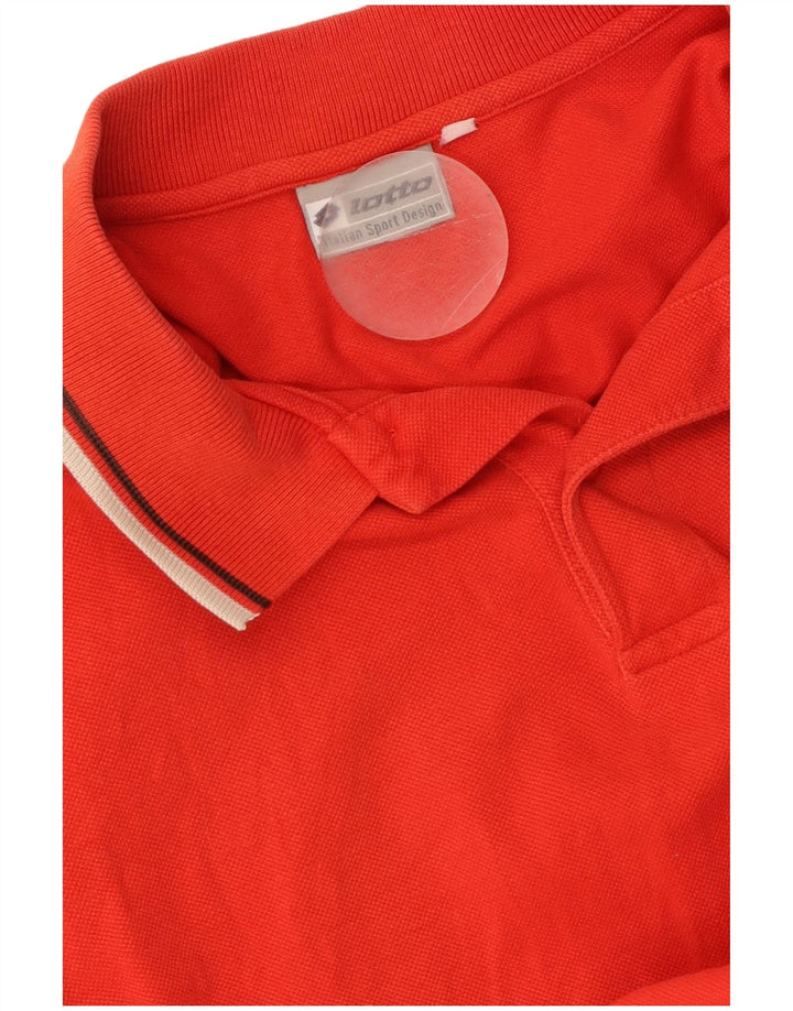 Polo LOTTO Hombre Rojo Mediano