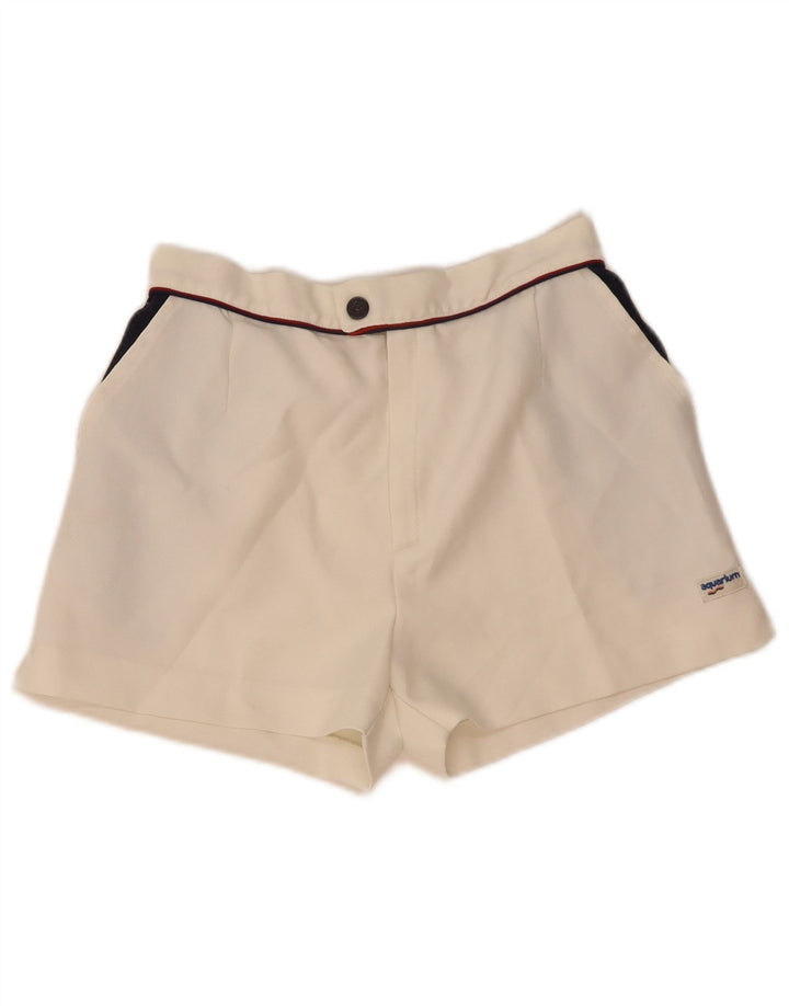 Pantalones cortos chinos Aquarium para hombre W28 Medium White Colorblock