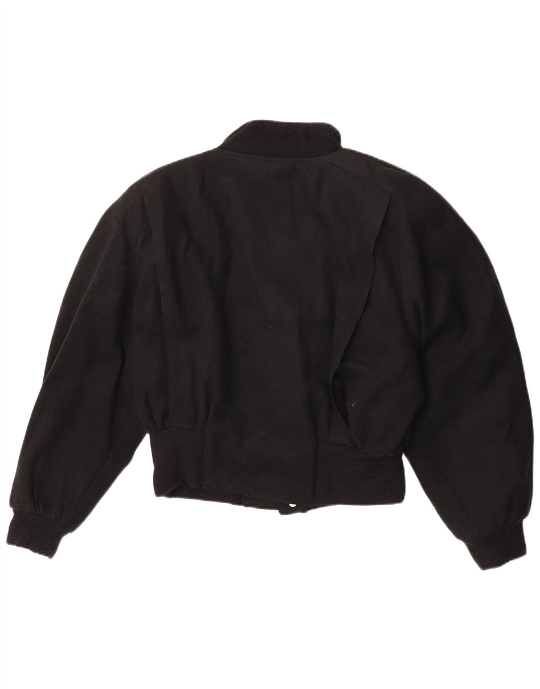 Chaqueta bomber vintage para mujer IT 44 Poliéster negro medio