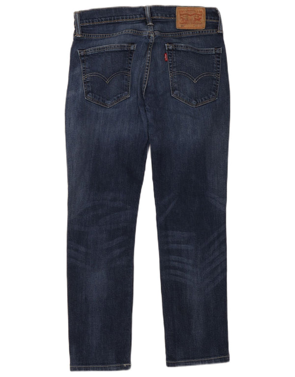 Levi's Hombre 511 Slim Jeans W31 L34 Algodón Azul