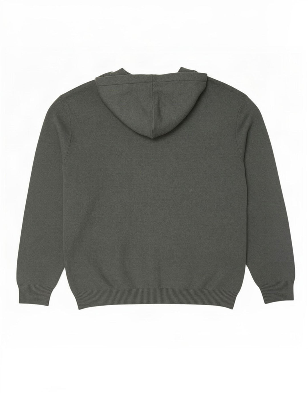 Zara Hombre Jersey Con Capucha Jersey Grande Viscosa Gris
