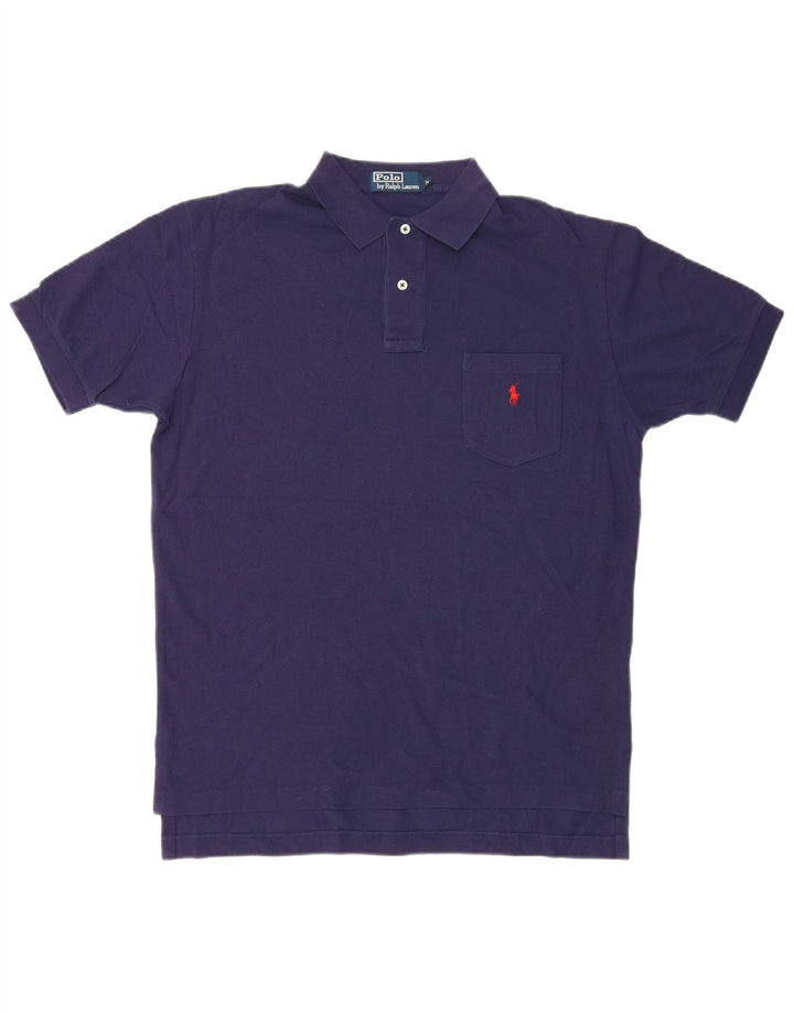 Camisa Polo Ralph Lauren Hombre Mediana Azul Marino Algodón