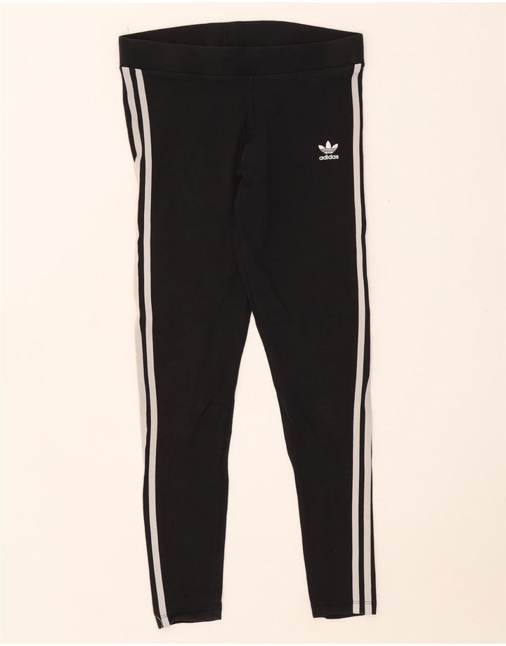 Adidas Leggings para mujer Reino Unido 12 Mediano Negro Algodón