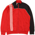 Adidas - Chaqueta de chándal para hombre, talla 38/40, color rojo medio, poliéster