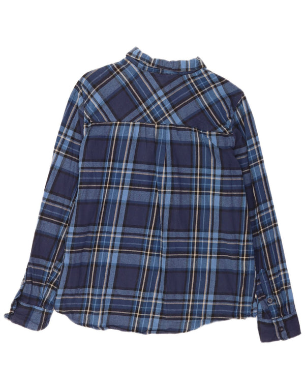 Camisa de franela para hombre de Mountain Warehouse XL Algodón a cuadros azules