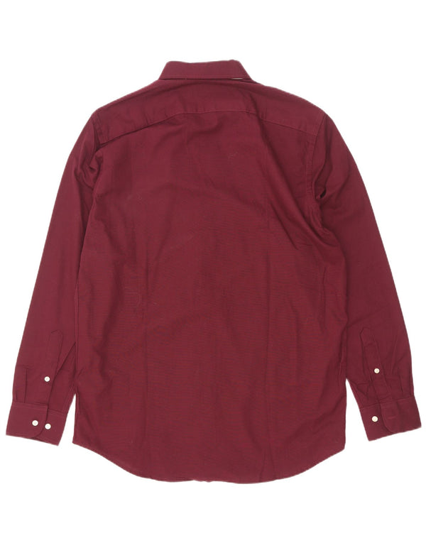 Polo Ralph Lauren - Camisa ajustada para hombre, talla grande, color burdeos