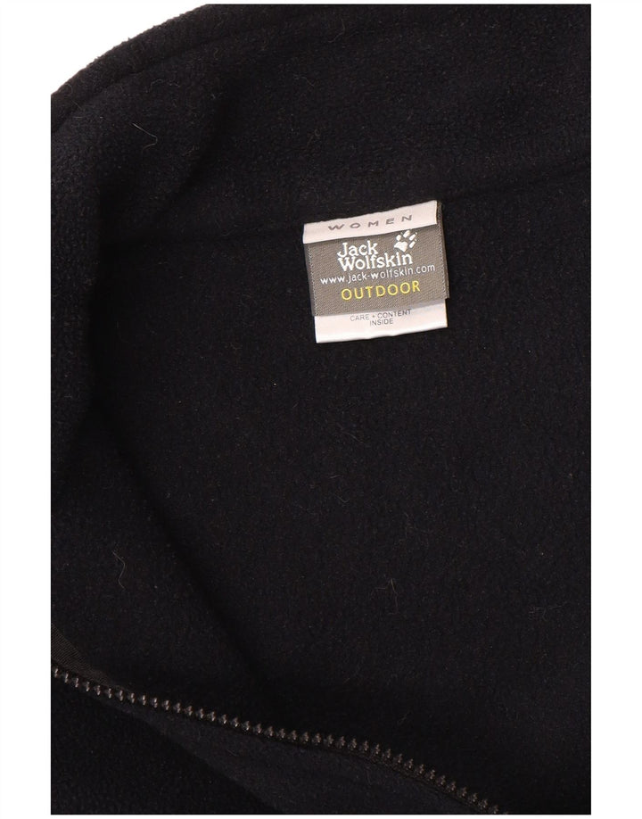 Jack Wolfskin Chaqueta Forro Polar Mujer ES 40/40 XL Poliéster Negro