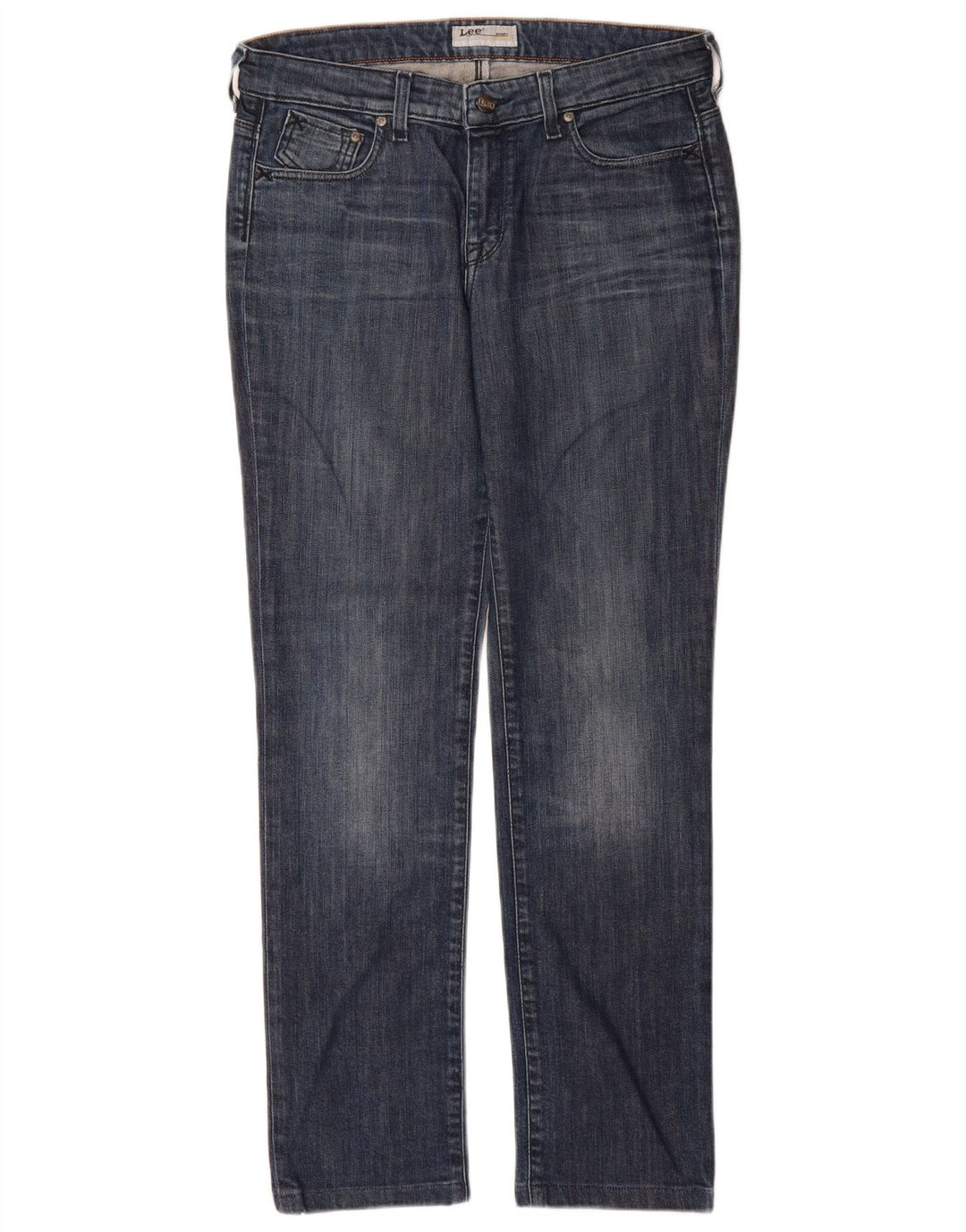 Vaqueros Lee Rice Slim para Mujer W31 L30 Algodón Azul