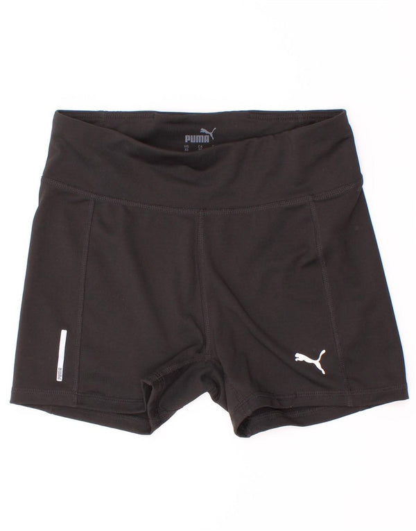 Puma Pantalón corto deportivo para niña 8-9 años Nylon negro